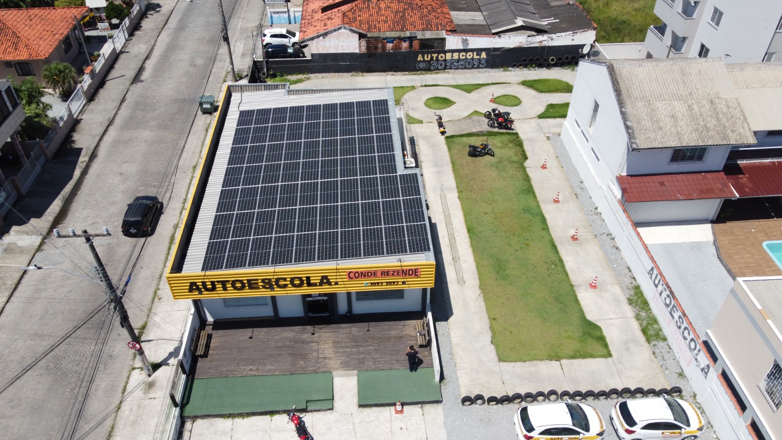 Autoescola — 33 kWp, Palhoça