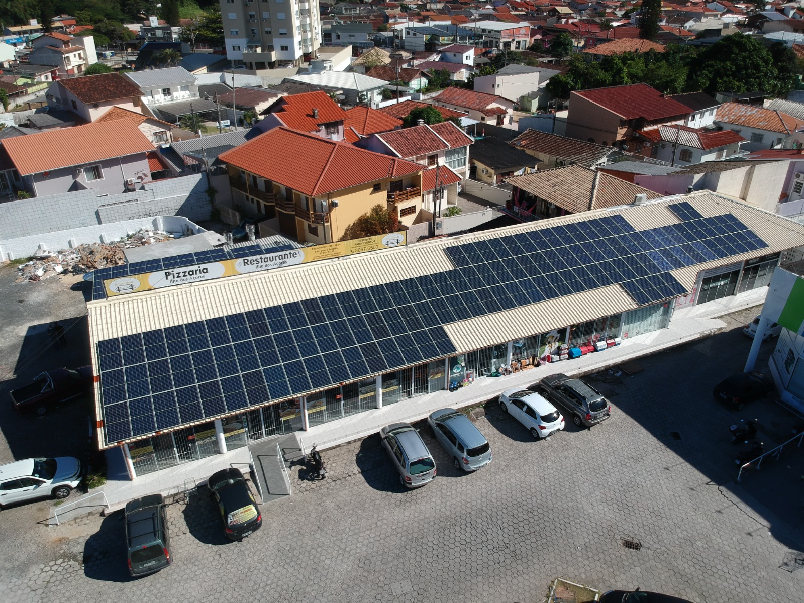 Restaurante Ilha dos Açores — 55,08 kWp, Florianópolis, 2020